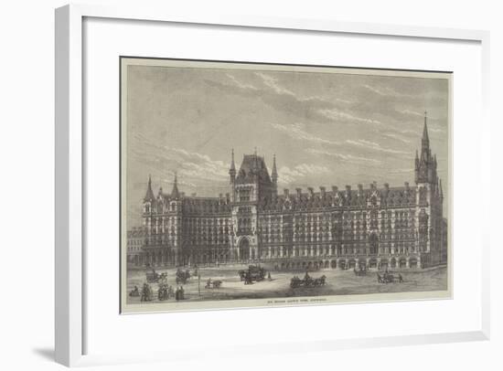 The Midland Railway Hotel, Euston-Road-null-Framed Giclee Print