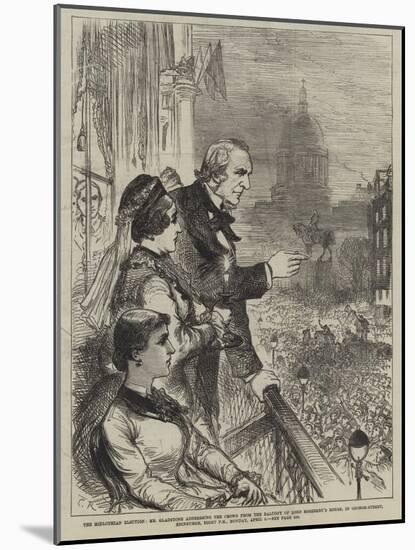 The Midlothian Election-Charles Robinson-Mounted Giclee Print