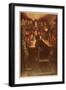 The Midnight Court Martial-Howard Pyle-Framed Giclee Print