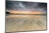 The Midnight Sun Reflected on the Sandy Beach of Skagsanden, Ramberg, Nordland County-Roberto Moiola-Mounted Photographic Print