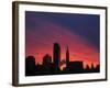 The Midtown Manhattan Skyline-null-Framed Photographic Print