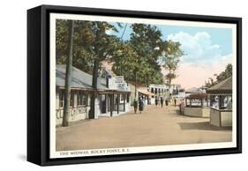 The Midway, Rocky Point, Rhode Island-null-Framed Stretched Canvas