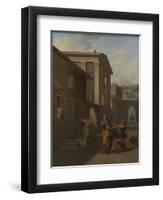 The Midwife Taking Leave of the Girl From Andros, 1801-Nicolai Abraham Abildgaard-Framed Giclee Print