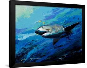 The Mighty Bull Shark-Jace D. McTier-Framed Giclee Print