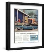 The Mighty Chrysler Dartline-null-Framed Art Print