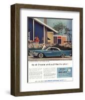 The Mighty Chrysler Dartline-null-Framed Art Print