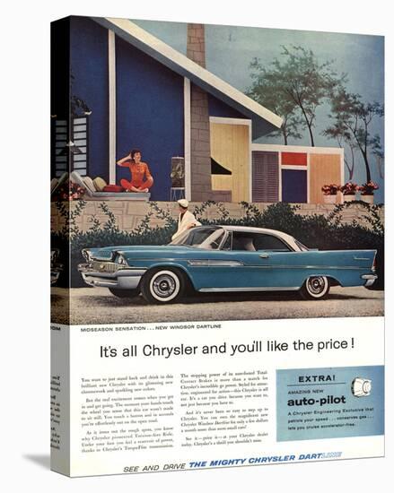 The Mighty Chrysler Dartline-null-Stretched Canvas