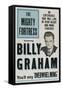 THE MIGHTY FORTRESS, Billy Graham, 1955-null-Framed Stretched Canvas