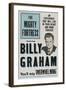 THE MIGHTY FORTRESS, Billy Graham, 1955-null-Framed Art Print