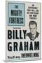 THE MIGHTY FORTRESS, Billy Graham, 1955-null-Mounted Art Print