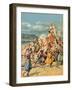 The Mighty King of Chivalry, Richard the Lionheart, Illustration from 'A Pageant of Kings'-Fortunino Matania-Framed Giclee Print