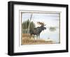The Mighty Moose-Ron Jenkins-Framed Art Print