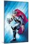 The Mighty Thor No.12.1 Cover: Thor with Mjonir-Olivier Coipel-Mounted Poster