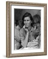 The Migrant Mother, c.1936-Dorothea Lange-Framed Photographic Print