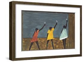 The Migration Series, No. 58, 1941-Jacob Lawrence-Framed Art Print