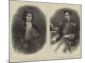 The Mikado and Empress of Japan-null-Mounted Giclee Print