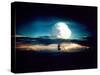 The Mike Shot, Was the First Successful Full-Scale Test Hydrogen Bomb, on Oct 31, 1952-null-Stretched Canvas