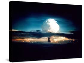The Mike Shot, Was the First Successful Full-Scale Test Hydrogen Bomb, on Oct 31, 1952-null-Stretched Canvas