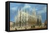 The Milan Cathedral, 1860S-null-Framed Stretched Canvas