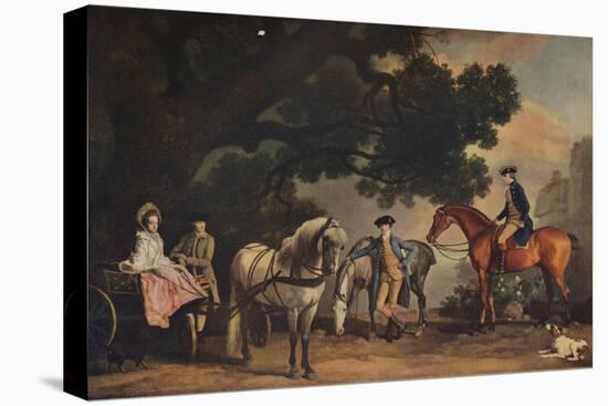 The Milbanke and Melbourne Families, (C179), 1929-George Stubbs-Stretched Canvas