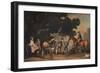 The Milbanke and Melbourne Families, (C179), 1929-George Stubbs-Framed Giclee Print