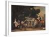 The Milbanke and Melbourne Families, (C179), 1929-George Stubbs-Framed Giclee Print