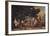 The Milbanke and Melbourne Families, (C179), 1929-George Stubbs-Framed Giclee Print