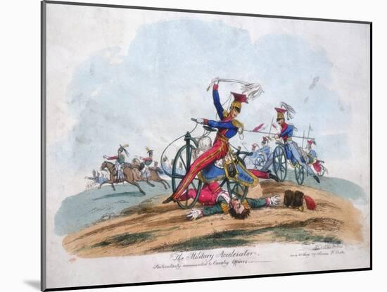 The Military Accelerator - Particularly Recommended to Cavalry Officers, C1820-null-Mounted Giclee Print