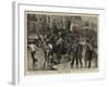 The Military Conscription in Paris-Antonio the Elder Gonzalez Velazquez-Framed Giclee Print