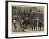 The Military Conscription in Paris-Antonio the Elder Gonzalez Velazquez-Framed Giclee Print