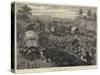 The Military Evacuation of Zululand, a Block on the Road-null-Stretched Canvas