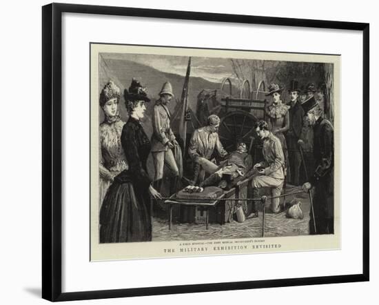 The Military Exhibition Revisited-null-Framed Giclee Print