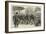 The Military Exhibition, the Pipers of the Argyle and Sutherland Highlanders Parading the Grounds-null-Framed Giclee Print