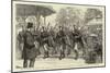 The Military Exhibition, the Pipers of the Argyle and Sutherland Highlanders Parading the Grounds-null-Mounted Giclee Print