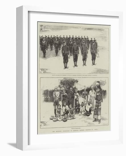 The Military Expedition to Manipur, Eastern Frontier of India-Frederick Pegram-Framed Giclee Print