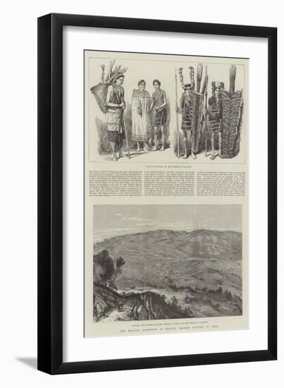 The Military Expedition to Manipur, Eastern Frontier of India-null-Framed Giclee Print