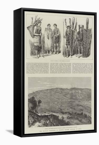 The Military Expedition to Manipur, Eastern Frontier of India-null-Framed Stretched Canvas