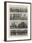 The Military Manoeuvres and the Camera, Scenes in the Camps of Churn and Crookham-null-Framed Giclee Print