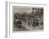 The Military Manoeuvres at Aldershot-null-Framed Giclee Print