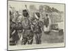 The Military Manoeuvres, Church Parade in the Camp at Churn-Charles Paul Renouard-Mounted Giclee Print