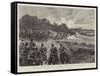 The Military Manoeuvres in Sussex-Richard Caton Woodville II-Framed Stretched Canvas