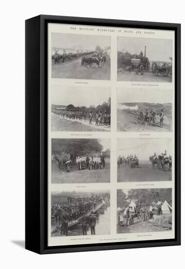 The Military Manoeuvres in Wilts and Dorset-null-Framed Stretched Canvas