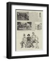 The Military Manoeuvres-Charles Paul Renouard-Framed Giclee Print