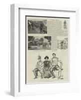 The Military Manoeuvres-Charles Paul Renouard-Framed Giclee Print