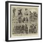 The Military Tournament at the Agricultural Hall-Alfred Chantrey Corbould-Framed Giclee Print