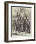 The Military Triumph at Berlin, Captured French Eagles Passing under the Brandenburg Gate-null-Framed Giclee Print