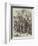 The Military Triumph at Berlin, Captured French Eagles Passing under the Brandenburg Gate-null-Framed Giclee Print