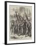 The Military Triumph at Berlin, Captured French Eagles Passing under the Brandenburg Gate-null-Framed Giclee Print