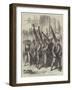 The Military Triumph at Berlin, Captured French Eagles Passing under the Brandenburg Gate-null-Framed Giclee Print