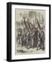 The Military Triumph at Berlin, Captured French Eagles Passing under the Brandenburg Gate-null-Framed Giclee Print